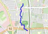 Trasa z dnia 2018-03-25 15:27 - mapa trasy gps - marsz