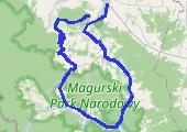 Trasa z dnia 2016-08-27 14:15 - mapa trasy gps - rower trekkingowy