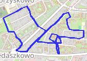 Trasa z dnia 2012-05-07 07:09 - mapa trasy gps - marsz