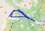 Trasa z dnia 2018-03-22 15:33 - mapa trasy gps - narty