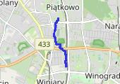 Trasa z dnia 2018-03-29 18:18 - mapa trasy gps - marsz