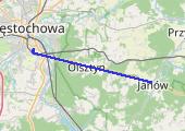 Trasa z dnia 2018-03-29 18:32 - mapa trasy gps - marsz