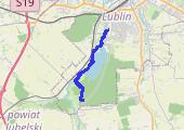 OBW1 4km + WT 2x 3km (5:20) + 2x 2km (5:15) + trucht 2km - mapa trasy gps - bieganie