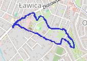 Trasa z dnia 2018-03-30 17:36 - mapa trasy gps - marsz