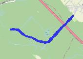 Trasa z dnia 2018-03-31 09:23 - mapa trasy gps - bieganie