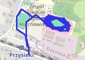 Trasa z dnia 2018-04-03 19:12 - mapa trasy gps - bieganie