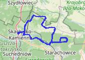 Trasa z dnia 2018-04-05 15:53 - mapa trasy gps - rower szosowy