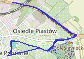 Trasa z dnia 2018-04-05 18:29 - mapa trasy gps - bieganie
