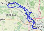 Trasa z dnia 2018-04-07 15:39 - mapa trasy gps - rower trekkingowy