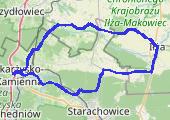Trasa z dnia 2018-04-08 13:06 - mapa trasy gps - rower szosowy