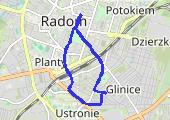 Trasa z dnia 2018-04-08 19:07 - mapa trasy gps - marsz