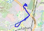 Trasa z dnia 2013-07-02 19:54 - mapa trasy gps - bieganie