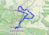 Trasa z dnia 2018-04-09 19:03 - mapa trasy gps - rower szosowy