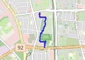 Trasa z dnia 2018-04-11 18:32 - mapa trasy gps - marsz