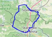 Trasa z dnia 2018-04-11 18:47 - mapa trasy gps - rower szosowy