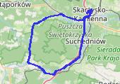 Trasa z dnia 2018-04-12 19:06 - mapa trasy gps - rower szosowy