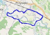 Trasa z dnia 2018-04-12 19:58 - mapa trasy gps - bieganie