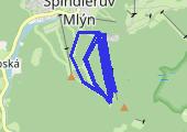 wiosenne narty - mapa trasy gps - narty