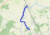 Trasa z dnia 2018-04-07 16:38 - mapa trasy gps - rower trekkingowy
