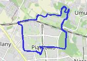 Trasa z dnia 2018-04-18 11:16 - mapa trasy gps - bieganie