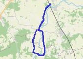 Trasa z dnia 2018-04-18 19:27 - mapa trasy gps - rower trekkingowy