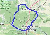 Trasa z dnia 2018-04-18 19:29 - mapa trasy gps - rower szosowy