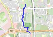 Trasa z dnia 2018-04-19 10:23 - mapa trasy gps - marsz