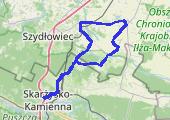 Trasa z dnia 2018-04-19 19:04 - mapa trasy gps - rower szosowy