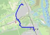 Trasa z dnia 2018-04-20 14:59 - mapa trasy gps - rower górski