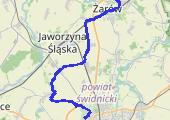 Trasa z dnia 2018-04-20 15:09 - mapa trasy gps - rower trekkingowy