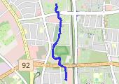 Trasa z dnia 2018-04-21 12:25 - mapa trasy gps - marsz
