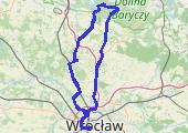 Trasa z dnia 2018-04-21 14:21 - mapa trasy gps - rower trekkingowy