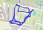 Trasa z dnia 2017-12-19 19:04 - mapa trasy gps - bieganie