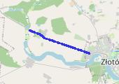 Trasa z dnia 2018-04-22 08:57 - mapa trasy gps - rower górski