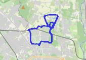 Trasa z dnia 2018-04-22 19:12 - mapa trasy gps - bieganie