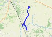 Trasa z dnia 2018-04-22 20:10 - mapa trasy gps - rower trekkingowy