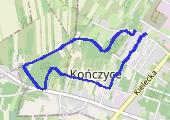 Trasa z dnia 2018-04-23 17:01 - mapa trasy gps - marsz