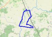 Trasa z dnia 2018-04-23 19:39 - mapa trasy gps - rower trekkingowy