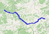 Trasa z dnia 2018-04-26 12:35 - mapa trasy gps - rower szosowy