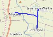 Trasa z dnia 2018-04-26 17:22 - mapa trasy gps - bieganie