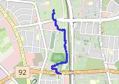 Trasa z dnia 2018-04-25 17:48 - mapa trasy gps - marsz
