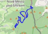 Trasa z dnia 2018-04-28 10:28 - mapa trasy gps - rower górski