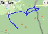 Trasa z dnia 2018-04-28 12:59 - mapa trasy gps - rower górski