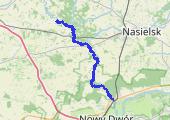 Trasa z dnia 2018-04-28 17:20 - mapa trasy gps - kajak