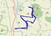 Trasa z dnia 2018-04-29 16:42 - mapa trasy gps - rower górski