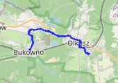 Trasa z dnia 2013-07-04 04:42 - mapa trasy gps - rower szosowy