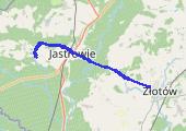 Trasa z dnia 2018-05-01 14:33 - mapa trasy gps - rower górski