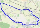 Trasa z dnia 2018-05-02 17:51 - mapa trasy gps - rower trekkingowy