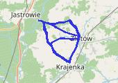 Trasa z dnia 2018-05-03 09:17 - mapa trasy gps - rower górski