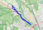 Trasa z dnia 2018-05-05 17:22 - mapa trasy gps - rower trekkingowy